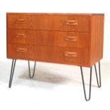 1906’S G-PLAN TEAK WOOD CHEST OF DRAWERS.