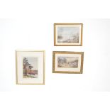 THREE ANTIQUE ORIGINAL PAINTINGS