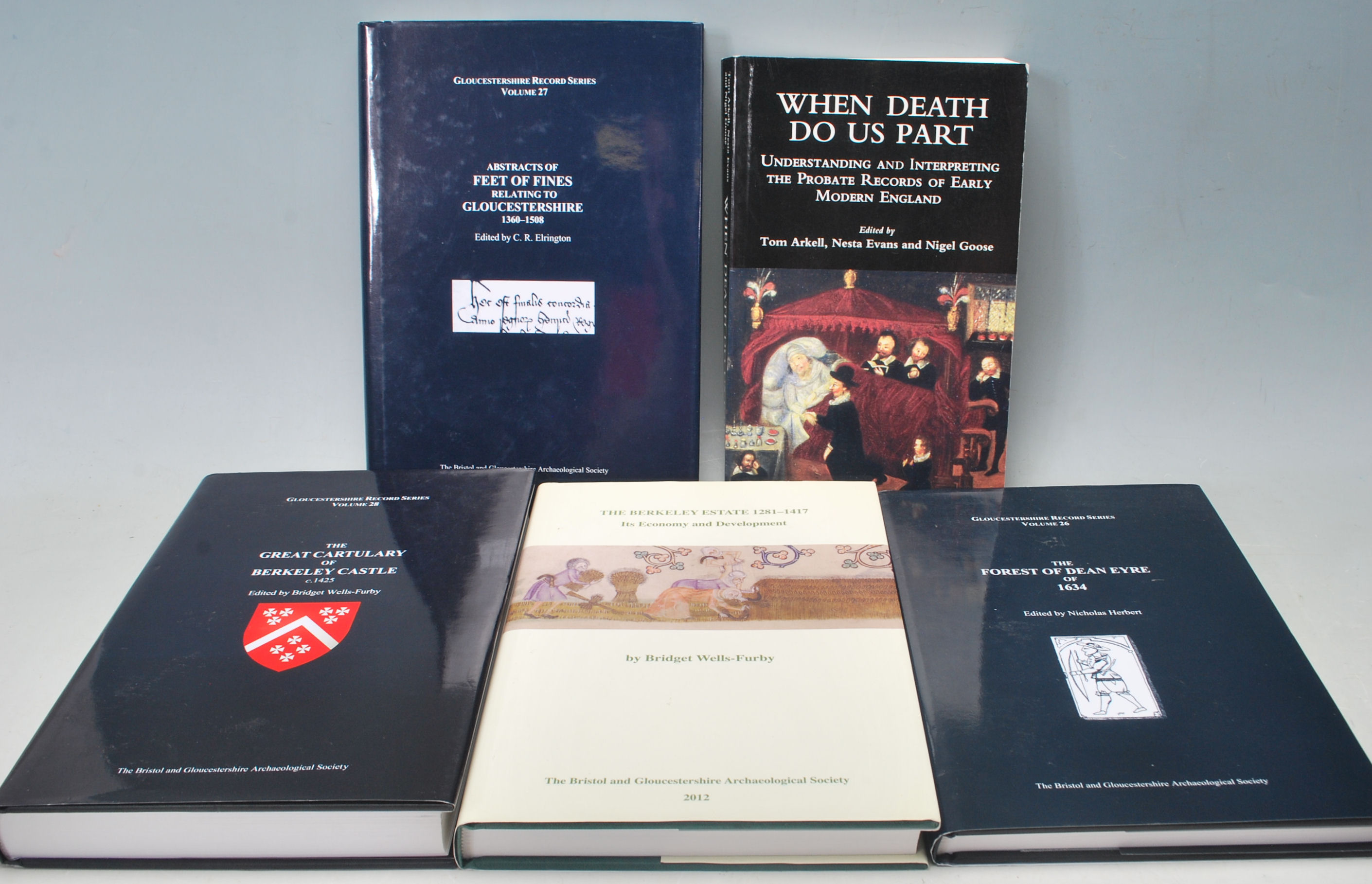 A collection of five local interest books to include The Berkeley Estate 1281-1417,