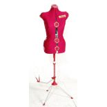 TAILORS LADIES ADJUSTABLE DUMMY MANNEQUIN