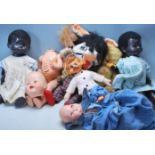 VINTAGE MID CENTURY DOOLS AND SOFT TOYS