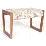 RETRO VINTAGE TEAK WOOD STOOL