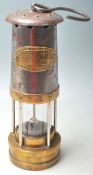 A VINTAGE 20TH CENTURY MINERS LAMP