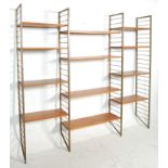 TEAK WOOD LADDERAX WALL UNIT