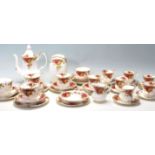 A VINTAGE ROYAL ALBERT COFFEE SET / TEA SET