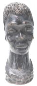 AFRICAN TRIBAL CARVED BUST