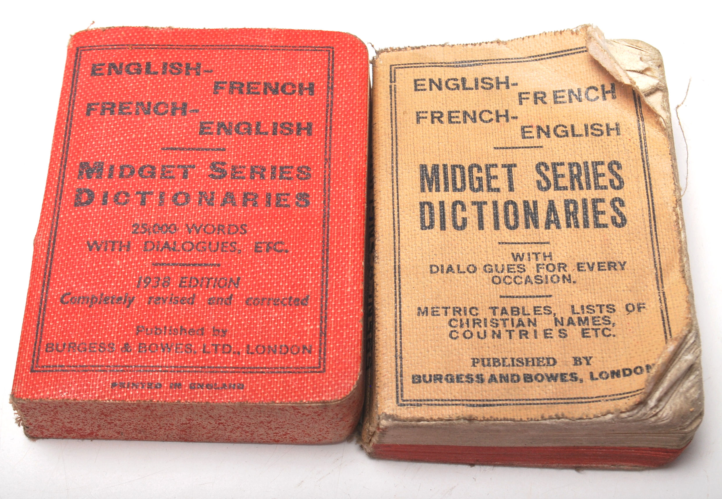 A COLLECTION OF MINIATURE DICTIONARY - Image 3 of 6