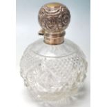 1908 SILVER HALLMARKED PARFUME BOTTLE.