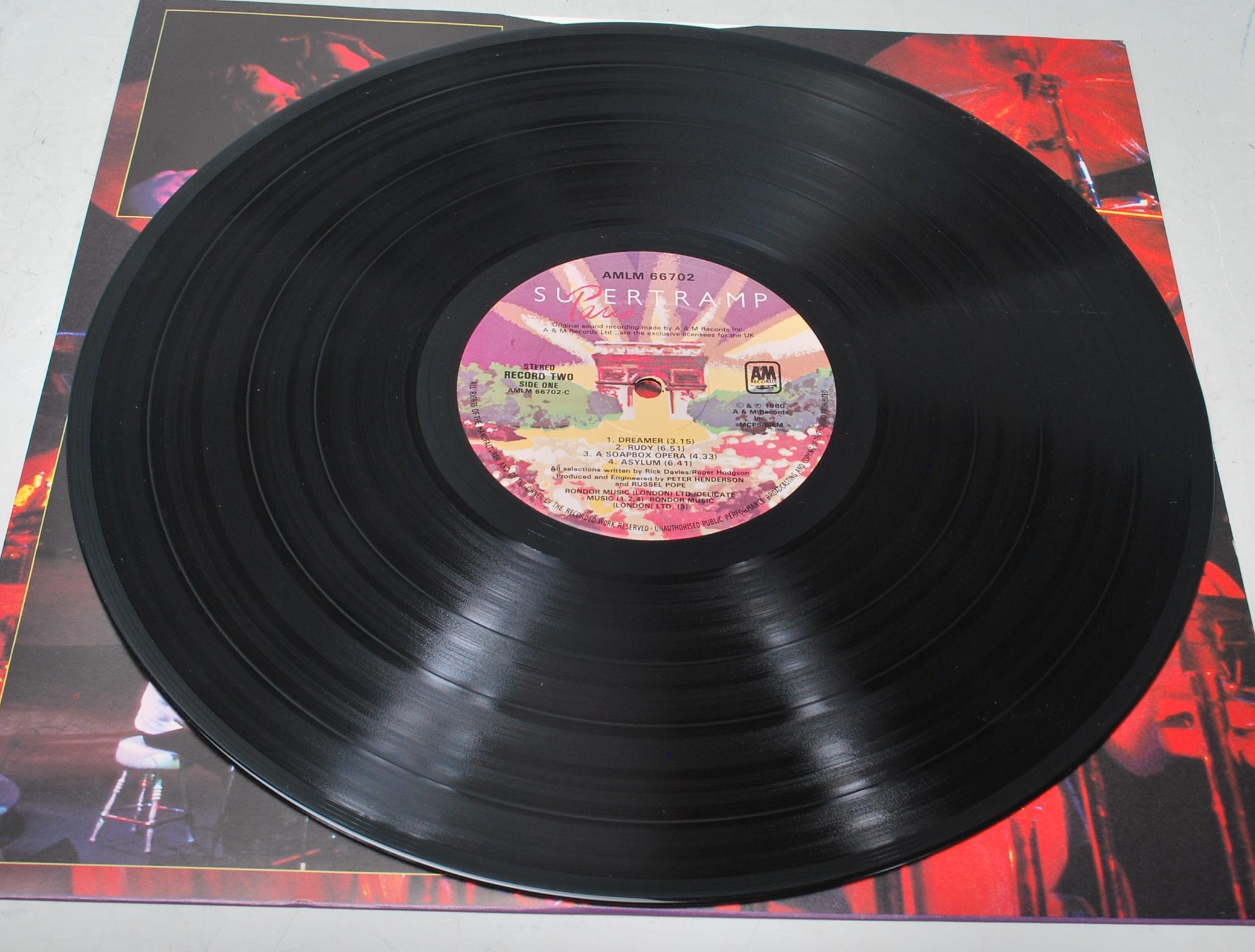 A vinyl LP long play record by Supertramp / Paris. - Image 10 of 11