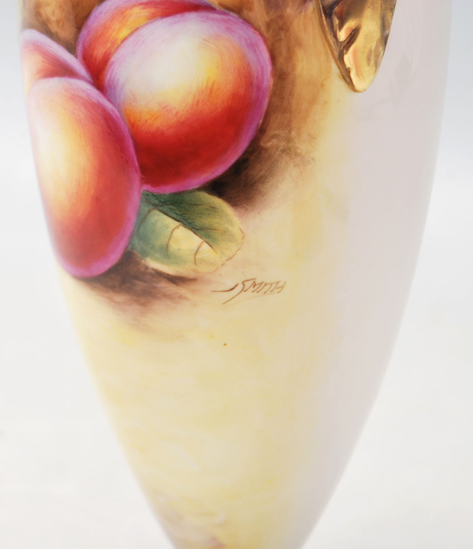 ROYAL WORCESTER VASE J SMITH - Image 5 of 7