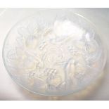 LALIQUE STYLE CENTREPIECE MOULDED BOWL