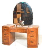 BURR WALNUT DRESSING TABLE