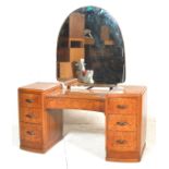 BURR WALNUT DRESSING TABLE