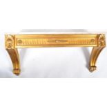 REGENCY REVIVAL GILT CONSOLE SHELF