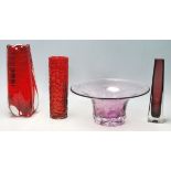 RETO 20TH CENTURY WHITEFRIARS STUDIO ART GLASS.