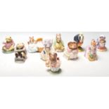 A COLLECTION OF TEN BEATRIX POTTER FIGURES.