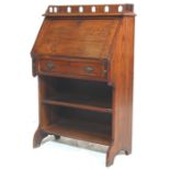 A 1920’S ARTS AND CRAFT OAK STUDENT BUREAU DESK