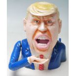 VINTAGE CAST IRON DONALD TRUMP BANK