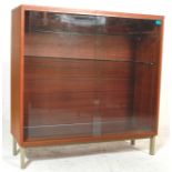 MID CENTURY TEAK WOOD BOOKCASE