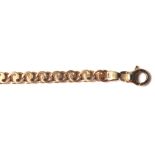 9CT GOLD FANCY LINK BRACELET CHAIN