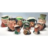 ROYAL DOULTON TOBY JUGS, CHARACTER JUGS