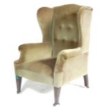 ANTIQUE EDWARDIAN QUEEN ANNE STYLE ARMCHAIR