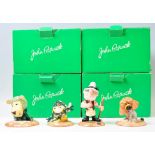 A collection of four boxed Beswick Herbs ceramic collectable figures to include Bayleaf Gardener,