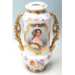 20TH CENTURY ROYAL VIENNA VASE