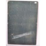 WILLS'S WOODBINE CIGARETTES TIN POINT OF SALE ADVERTISING SIGN