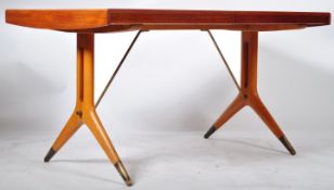 DAVID ROSEN FOR NORDISKA KOMPANIET TEAK AND BEACH EXTENDING TABLE