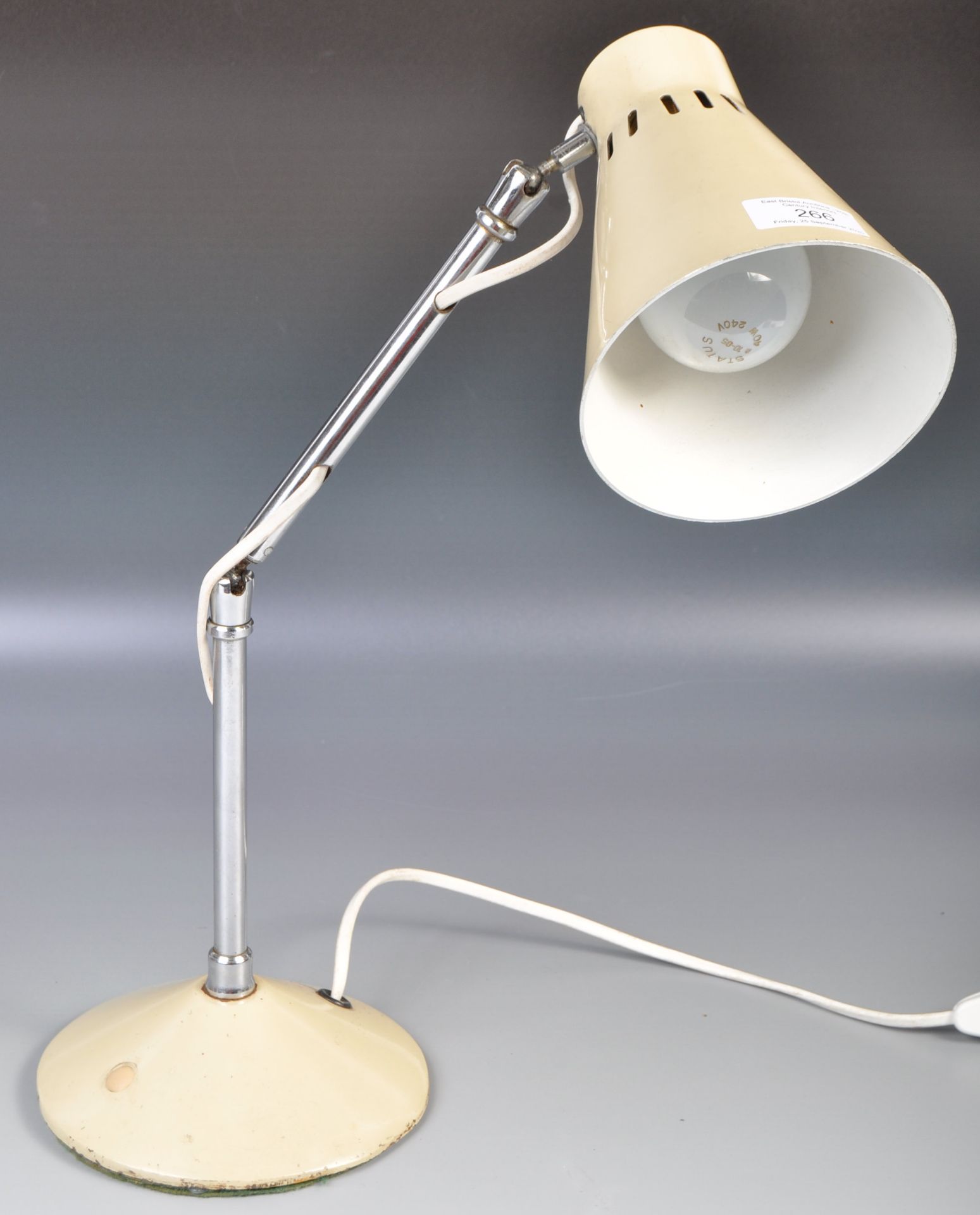 INDUSTRIAL DESK LAMP ON BALL JOINT NECK BY PIFCO - Bild 2 aus 5