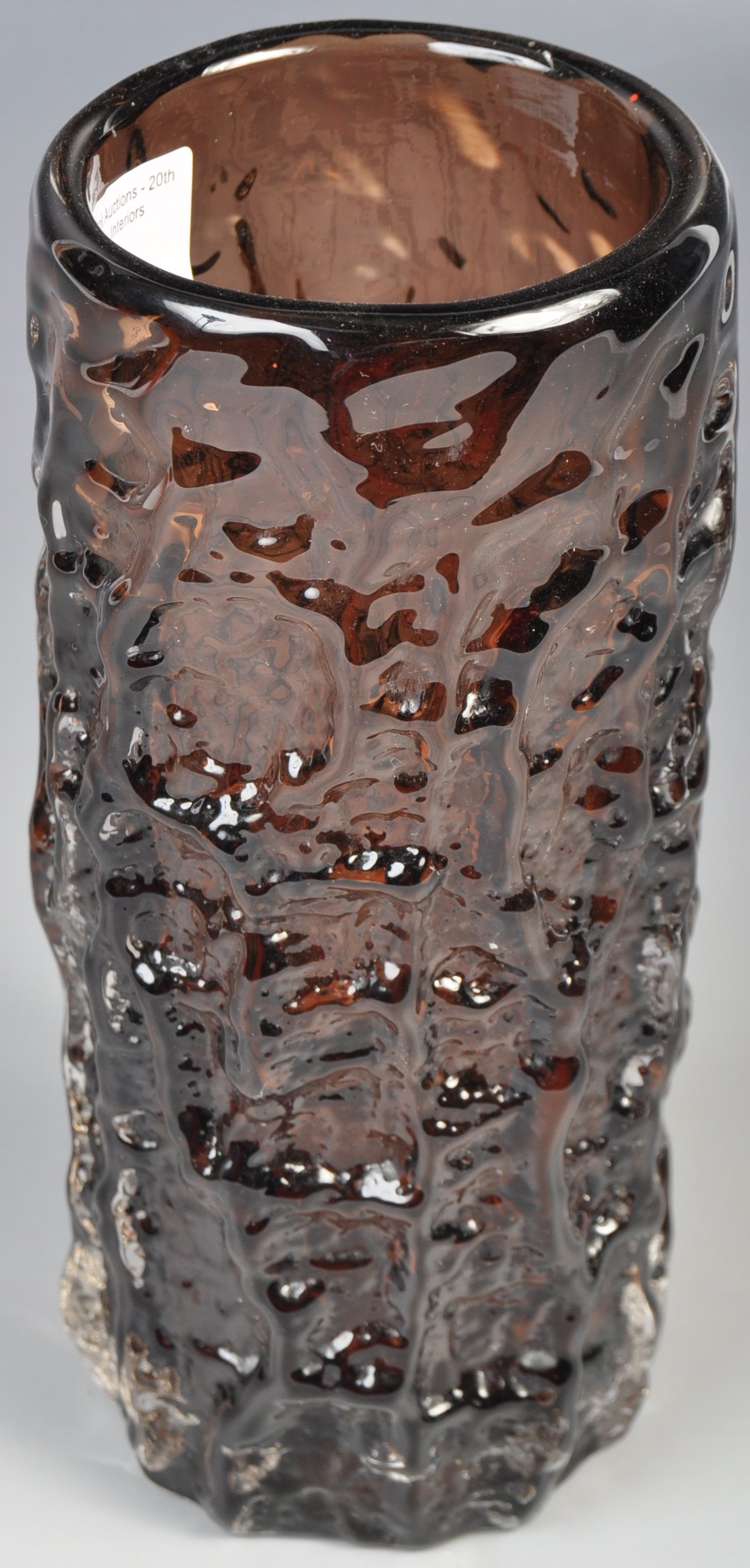 WHITEFRIARS TEXTURED BARK EFFECT VASE MODEL 9690 - Image 2 of 4