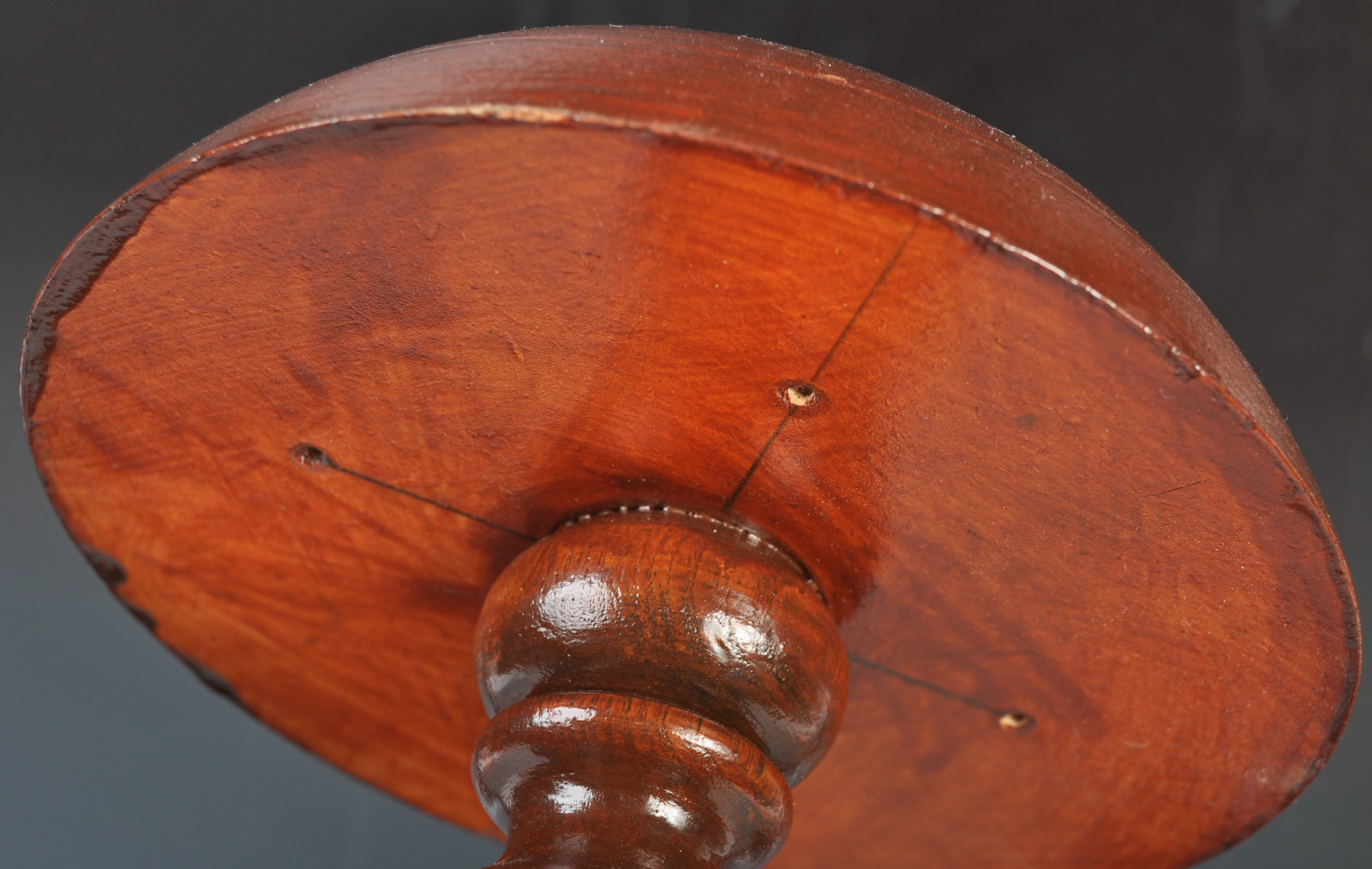 GROUP OF THREE MAHOGANY SHOP / HABERDASHERY HAT DISPLAY STANDS - Image 5 of 5