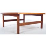 20TH CENTURY RETRO VINTAGE AFROMOSIA TEAK WOOD COFFEE TABLE