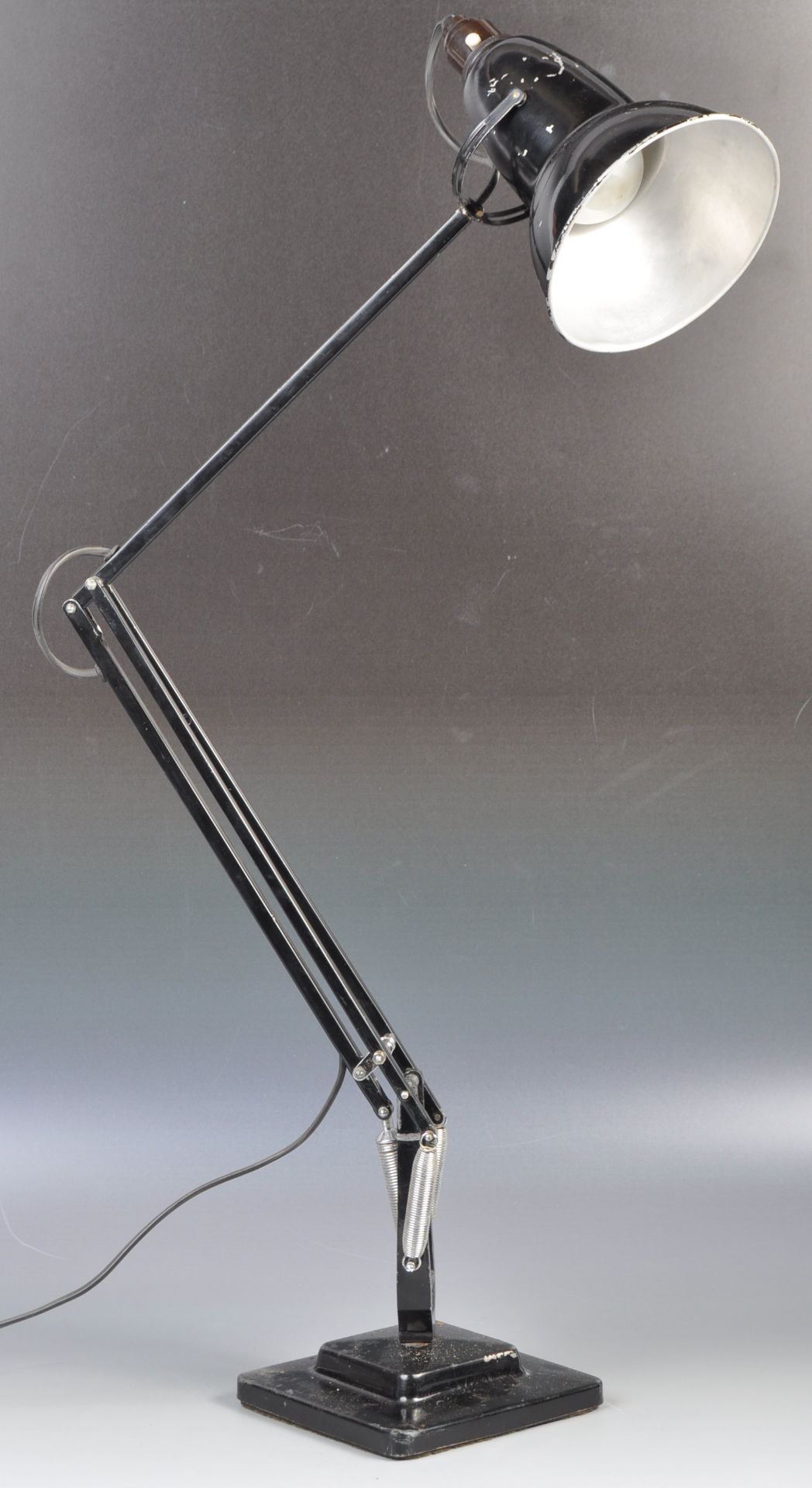 HERBERT TERRY 1227 ANGLEPOISE TABLE / DESK LAMP IN BLACK