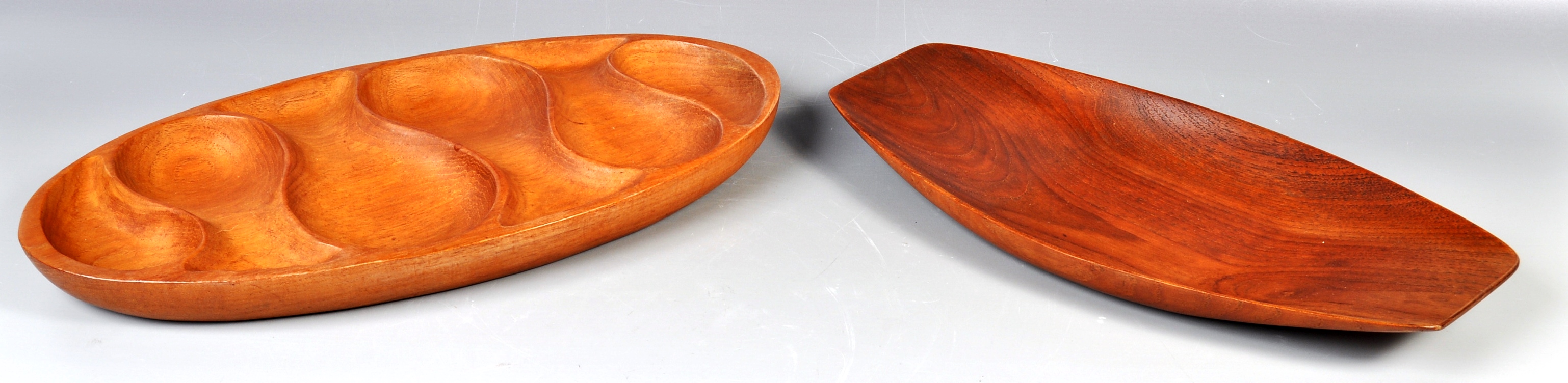 LAUR JENSEN FOR ODENSE TEAK SERVING TRAYS - Image 2 of 5