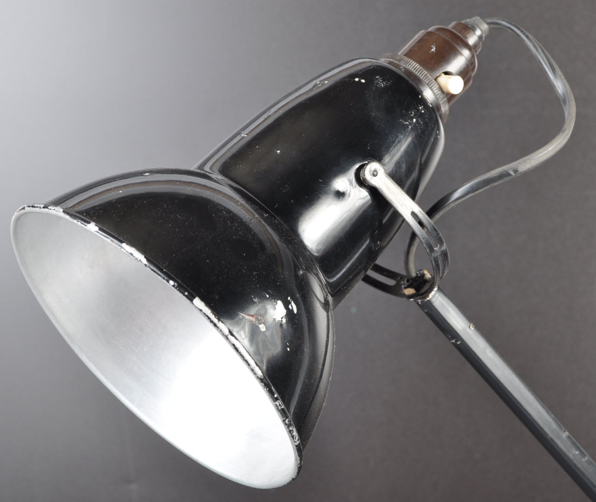 HERBERT TERRY 1227 ANGLEPOISE TABLE / DESK LAMP IN BLACK - Bild 6 aus 7