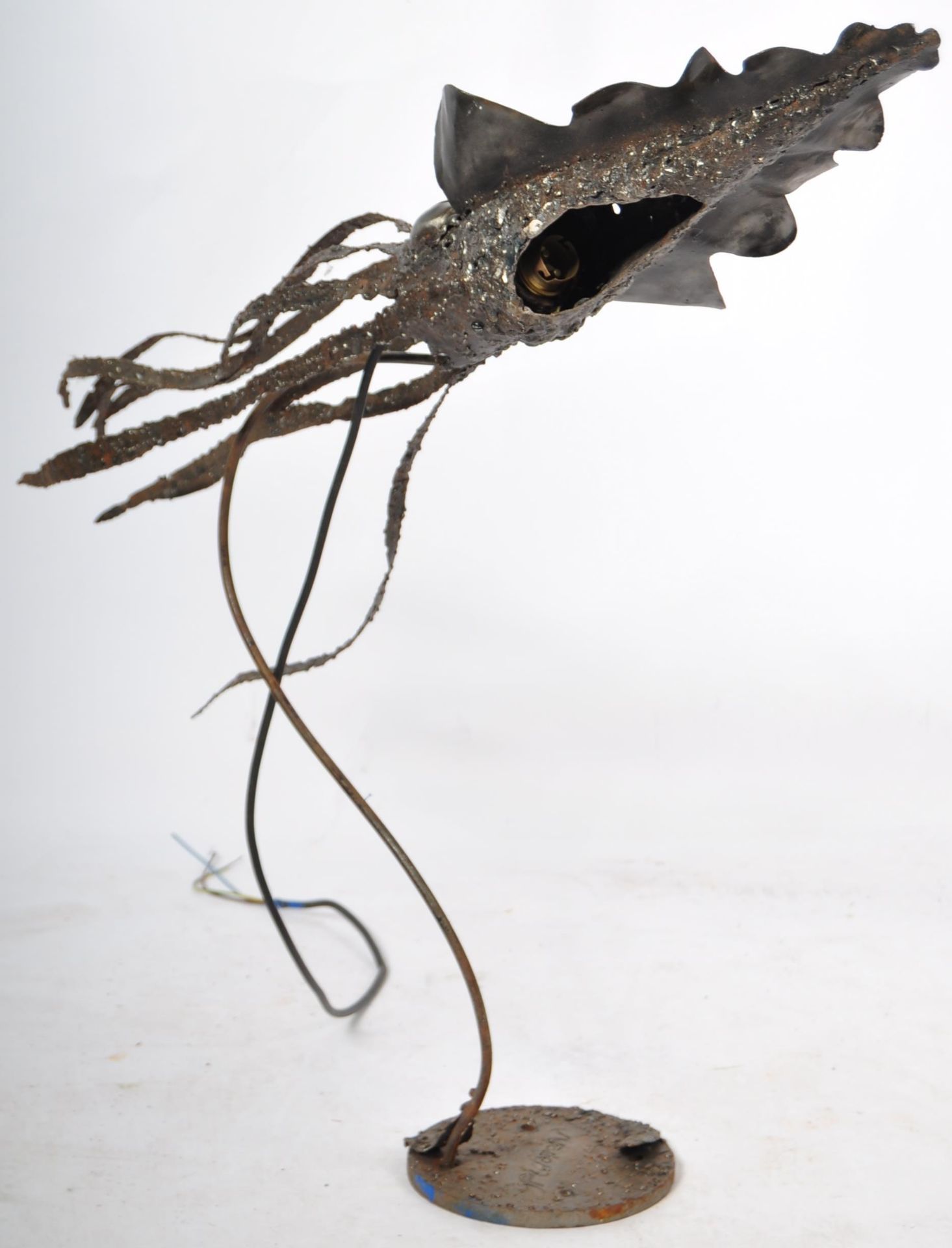 LARGE 20TH CENTURY METAL SCULPTURE OF A SQUID - Bild 11 aus 13