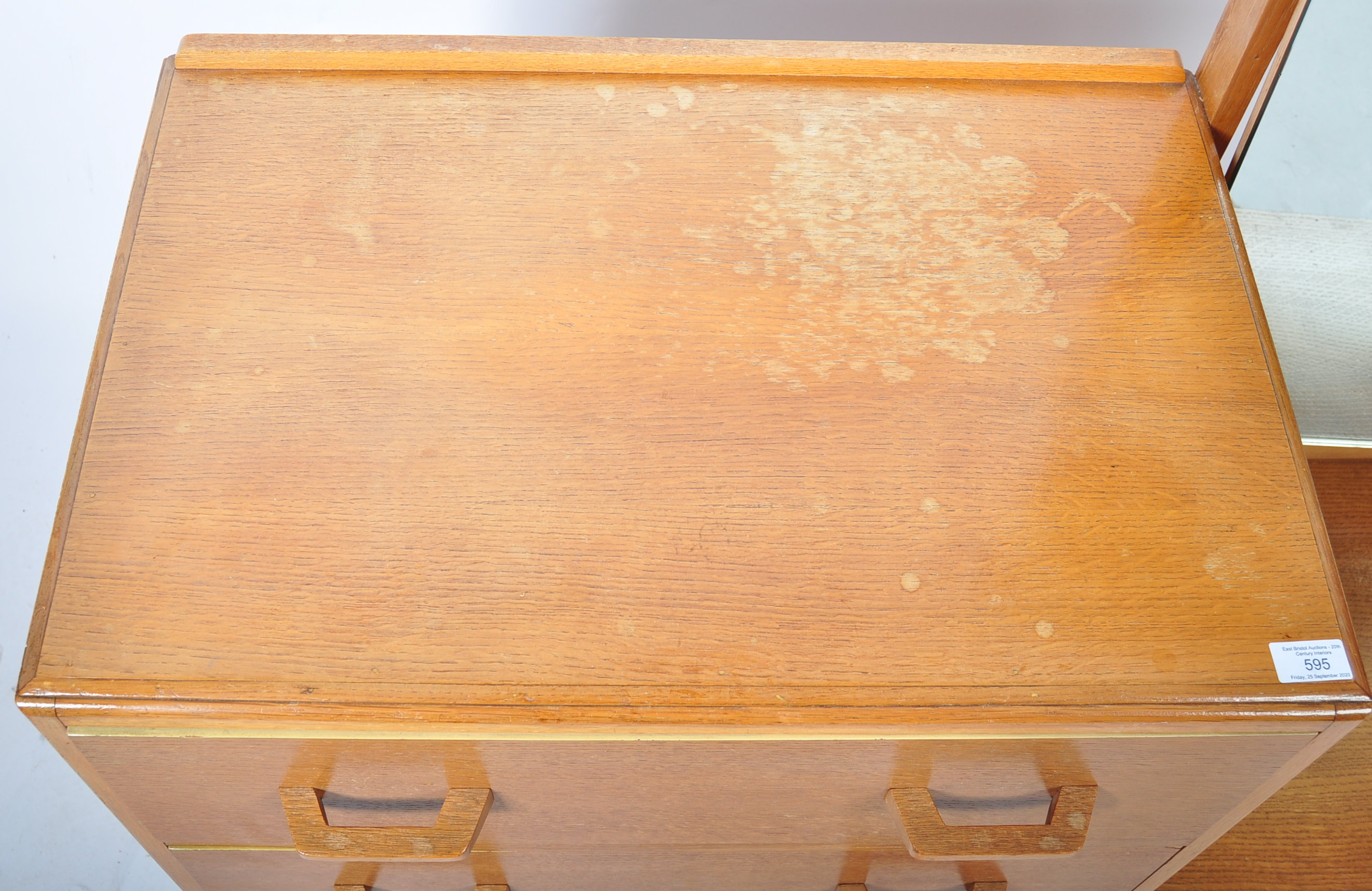 E GOMME G PLAN BRANDON RANGE DRESSING TABLE CHEST - Image 4 of 7