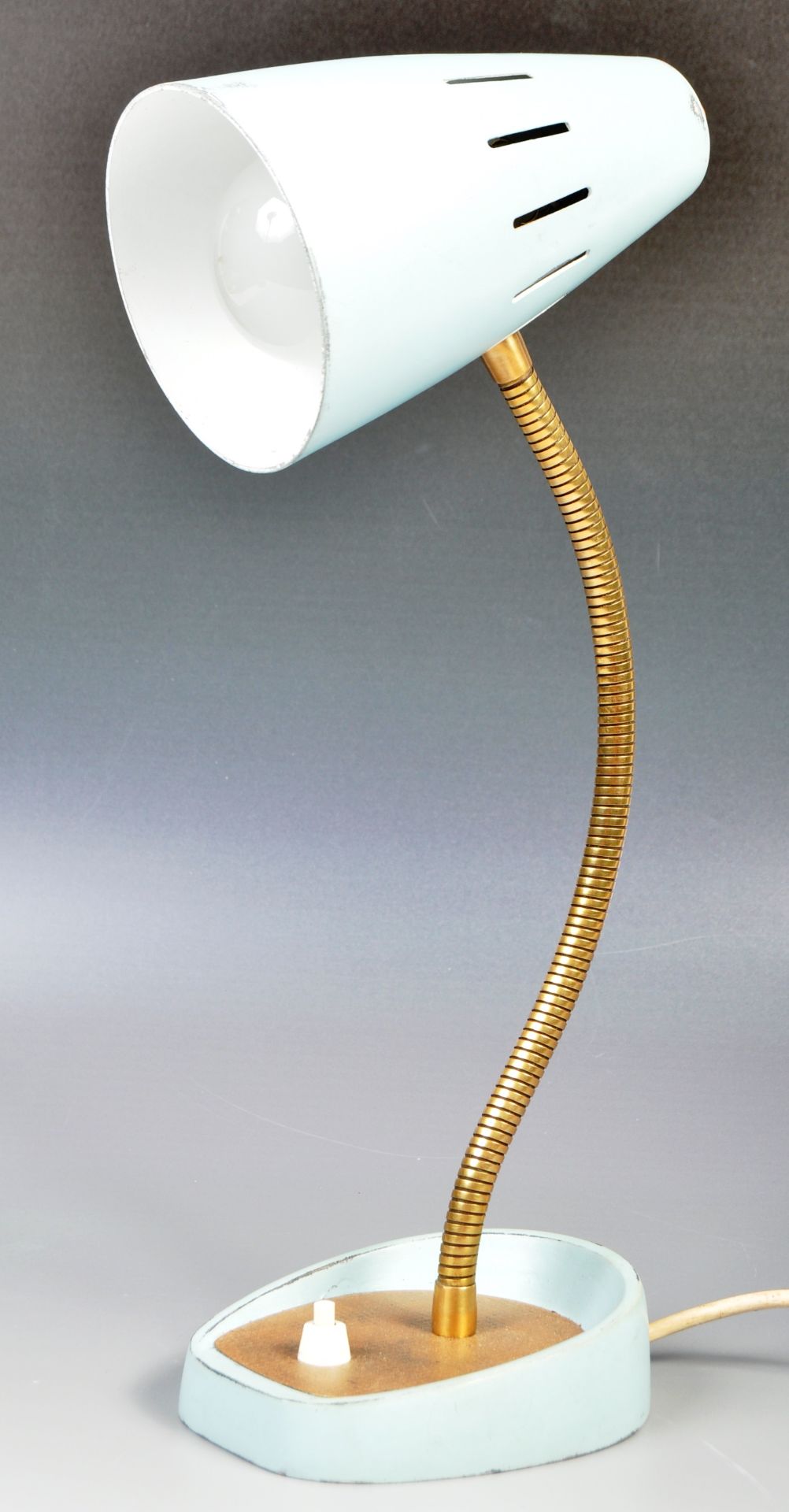 PIFCO MODEL 971 VINTAGE GOOSENECK DESK LAMP / READING LIGHT - Bild 4 aus 5