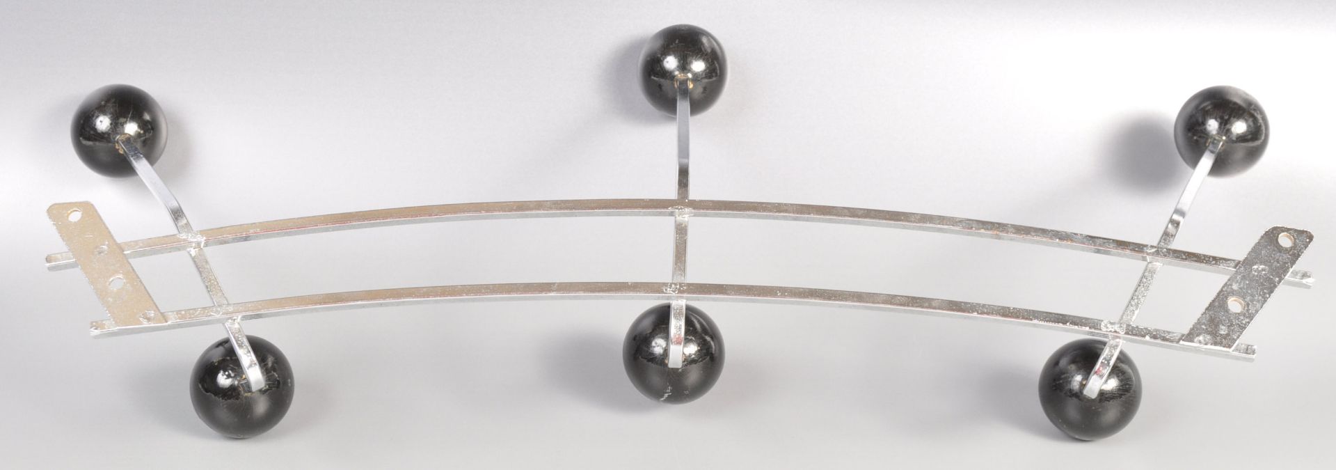 SET OF RETRO MOUNTING SPUTNIK ATOMIC SPACE AGE COAT HOOK RACK - Bild 3 aus 3