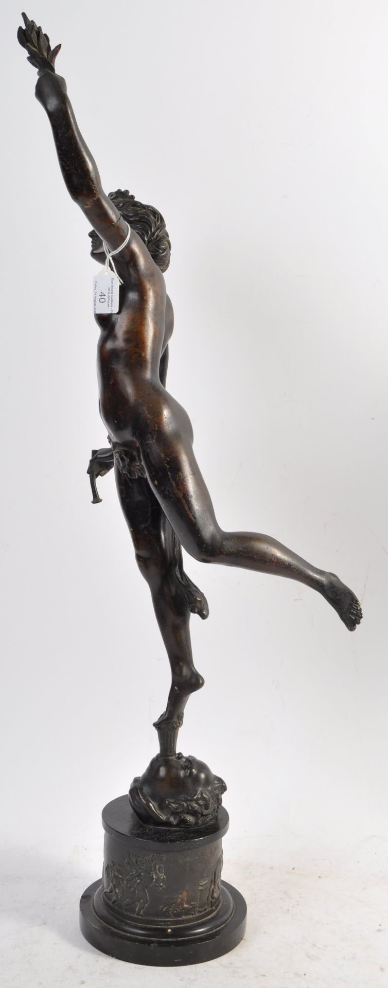 AFTER GIAMBOLOGNA - A PAIR OF BRONZES IN THE FORMS - Bild 13 aus 13