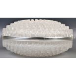 STUNNING ORIGINAL 20TH CENTURY RETRO PLASTIC CEILING LIGHT