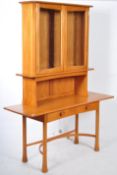 RARE ERCOL KELMSCOT CABINET BOOKCASE DESK