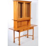 RARE ERCOL KELMSCOT CABINET BOOKCASE DESK