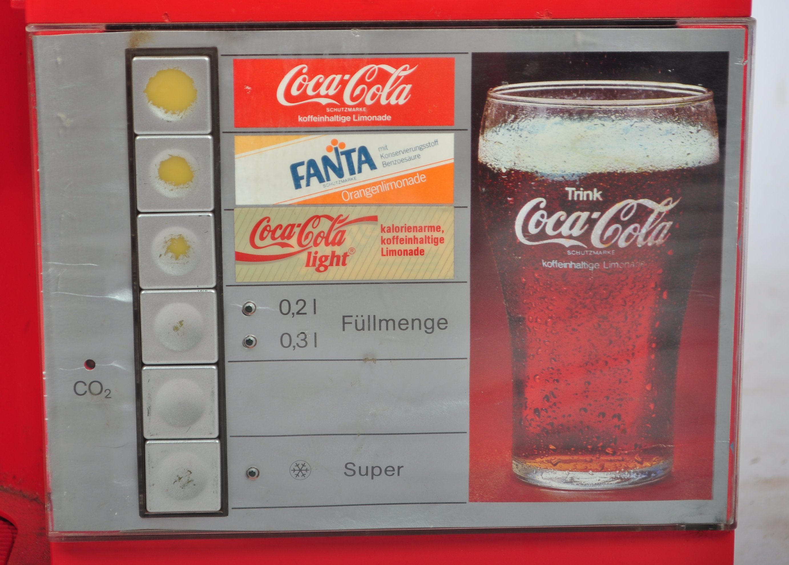 VINTAGE GERMAN COCA COLA DRINKS ADVERTISING VENDING MACHINE - Image 4 of 6