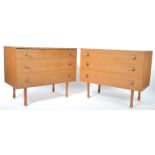 PAIR OF TEAK RETRO CHEST OF DRAWERS BY AVALON FURNITURE