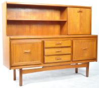 WILLIAM LAWRENCE 20TH CENTURY RETRO TEAK HIGH-BOARD SIDEBOARD