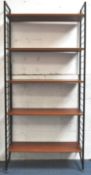 ROBERT HEAL STAPLES LADDERAX SHELVING UNIT