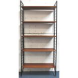 ROBERT HEAL STAPLES LADDERAX SHELVING UNIT